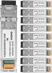 10PCS Single Mode 10G Sfp+ Fiber Module Network Transceiver, Lr SM1310NM 10KM, New. Price: $219.99.
