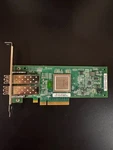 Lot Of Dell Qlogic QLE2562 Pcle Fc Card + Finisar FTLF8528P2BCV-QL Sfp Used. Price: $25.00.