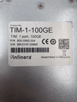 Infinera TIM-1-100GE 800-0560-204 Tributary Interface Module Used. Price: $114.99.