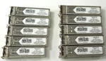 Lot Of Alcatel-lucent 1AB187280063 1000BASE-SX 850NM Sfp Transceiver Module Used. Price: $34.50.