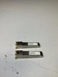 (lot Of 2) Axiom Fn-tran-gc-ax 1000BASE-T Sfp Connector Optical Transceiver G2B Used. Price: $40.00.