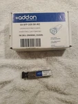 Lot 2 Addon EX-SFP-1GE-SX-AO 1000BASE-SX Mmf 850NM 550M Lc Transceiver Used. Price: $65.00.