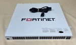 Fortinet FS-448D-FPOE 48-PORT Gigabit Ethernet Switch W/ears Used. Price: $79.99.