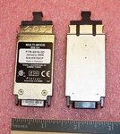 Qty (2) FTR-8519-3D Finisar 850NM Multimode Shortwave 1GBIC Transceiver Modules Open. Price: $7.99.