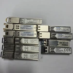 Lot Of 10 Sfp Transceivers Cisco Axiom Finisar Nortel Mixed Modules Copper Fiber Used. Price: $59.00.