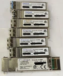 Lot Of 7 Finisar Various 10G Sfp Transceiver Modules Used. Price: $86.25.