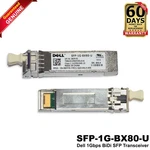Dell SFP-1G-BX80-U Bidi Lc Smf 80KM Tx 1490NM 1550NM Transceiver X7F70 New. Price: $19.99.