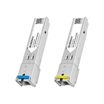 1.25G Sfp Transceiver Module 5KM-BIDI-1310/1550NM Singlemode Simplex Fiber New. Price: $25.28.