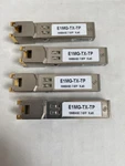 Lot (4) E1MG-TX-TP 1000BASE-T-SFP RJ45 Brocade Compatible Used. Price: $45.00.
