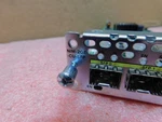 Used Cisco NIM-2GE-CU-SFP -- /RJ45 Gigabit Ethernet Module. Price: $70.00.