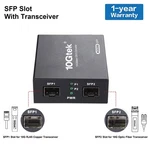 10GTEK XG0200-SFP 10GBE Media Converter Kit W/ 1X Sfp+ 10KM Module New. Price: $19.77.