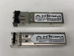 Lot Of 2 Axiom Glc-sx-mm-ax 1000BASE-SX Sfp 850NM Multi-mode Transceiver Used. Price: $9.50.