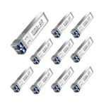 10PACK Sfp+ Lc 10GBASE-LR Transceiver Single Mode Module, Compatible Wi... New. Price: $155.18.