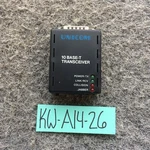 Convertor, Base-t, Transceiver, Unicom, ETP-20028T, TRANS-10T Used. Price: $52.03.