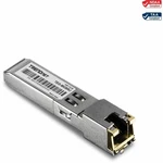 Trendnet 1000BASE-T RJ-45 Copper Sfp Module For Data Networking New. Price: $52.50.