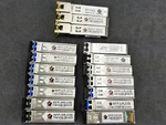 Lot Of 17 Sfp Transceiver Modules, Mostly Entagon, Osi Hardware Integra Used. Price: $45.99.