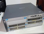 Hp E5406 Zl Switch Chassis J8697A W/ J9536A And (3X) J9547A Used. Price: $900.00.