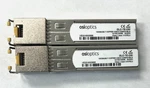 (2) Osioptics Sfp-t-osi 1000BASE-T Msa 10/100/1000M Copper RJ45 Transceiver Used. Price: $34.00.