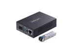 Startech.com Gigabit Singlemode (sm) Lc Fiber Media Converter, 10/100/1000 Mbps, New. Price: $306.74.