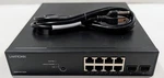Lantronix 8-PORT Gbe RJ45 2-PORT Sfp Smart Managed Poe+ Switch (SM8TAT2SA) Used. Price: $39.99.