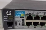 Hp J9626A Procurve 48-PORT Stackable Ethernet SW-48-POE+ Tested W/ Ears Used. Price: $13.00.