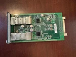 Dell FORCE10 Xfp Module 759-00032-03 S25/S25P/S50N Dual Port 10GB Uplink 03685N Used. Price: $95.00.