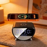 30W Led Wireless Charger Dock With Alarm Clock Temperature For Iphone Samsung Us New. Price: $17.99.