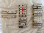 Lot Of Transceivers From Various Vendors Used. Price: $50.00.