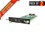 Lot New Dell S55-12G-2ST Force 10 2-PORT 12GB Stacking Expansion Module 97YCG. Price: $194.99.