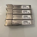 Lot Of Avago ABCU-5700RZ 1GBPS 10/100/1000BASE-TX Sfp RJ-45 Transceiver Used. Price: $16.00.