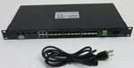 Plus Managed Network Switch Internet Ethernet Commercial AW-GTS-287A L2 Vivotek Used. Price: $209.99.