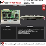 Cisco WS-X4748-UPOE+E 48-PORT RJ45 Module/line Card Used. Price: $36.10.