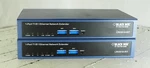 Lot Of 2 Black Box LR0301A-KIT Managed T1/E1 Fast Ethernet Extender Used. Price: $612.00.