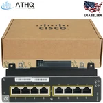 Cisco IEM-3300-8T Industrial 8-PORT Gigabit Copper Expansion Switch Module Excellent. Price: $649.99.