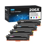 206X Toner Cartridges M283FDW M283CDW For Hp 206A 4 Pac... New. Price: $505.87.