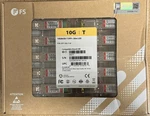 Lot Of Fs SFP-10G-T, Transceiver, SFP/RJ45 10GBASE-T 30M Sealed New. Price: $275.00.