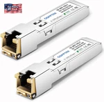 2PACK 10GBASE-T Sfp+ Module, RJ45 Copper, 10GBE Ethernet Optical New. Price: $68.49.