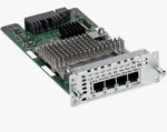Cisco NIM-4MFT-T1/E1 Port Multiflex Trunk Module New. Price: $499.00.