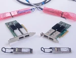 Hp Mellanox 544QSFP 649281-B21 MCX354A-FCBT Firmware 40GBE Pcie CONNECTX-3 Nic Used. Price: $29.95.