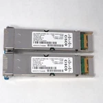 Genuine Cisco ONS-XC-10G-S1 Xfp Transceiver Module 10-2012-04 2X Lot Pair Used. Price: $65.00.