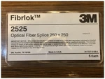 Box Of - 3M 2525 Fibrlok Universal Optical Fiber Splice Free Shipping New. Price: $34.88.
