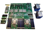 Tyan S7079GM2NR X2 Xeon E5-2660 + Mezzanine Backplane Riser Bundle! Used. Price: $359.10.