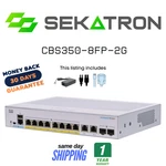 Cisco Refresh CBS350-8FP-2G 8-PORT Gigabit Poe Managed Switch Fast Ship Open. Price: $299.00.