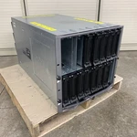 Dell Poweredge M1000E Blade Server W/ 6X Supplies 9X Fans 12X Blanks Used. Price: $279.95.