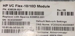 Hp Vc Flex 10/10D 10-PORT Sfp Module 638526-B21 639852-001 HSTNS-BC55-N Used. Price: $74.88.
