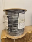 New Corning Singlemode Fiber Optic Cable OS2 500M 1640FT Black Indoor/outdoor. Price: $129.99.