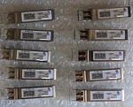 Adva 1061701850-01 SFP+/11GU/1310S/SM/LC 10G Pluggable I/f Transceiver Module Used. Price: $50.00.