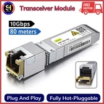 10GTEK 80 Meters, 10GBASE-T Sfp+ To RJ-45 Transceiver, 10GBE Ethernet New. Price: $66.01.