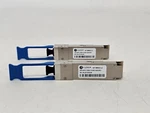 New Lot Of 2 Luma 40G Qsfp+ PSM4 1310NM 10KM Mpo 407-BBQV-LU Transceiver Module Used. Price: $42.00.