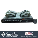 Dell Brocade M6505 16GB Fc 24 Port Switch For M1000E + 4X QME2662 Cards Used. Price: $242.19.